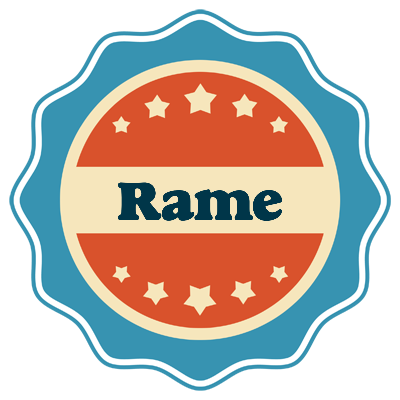 Rame labels logo