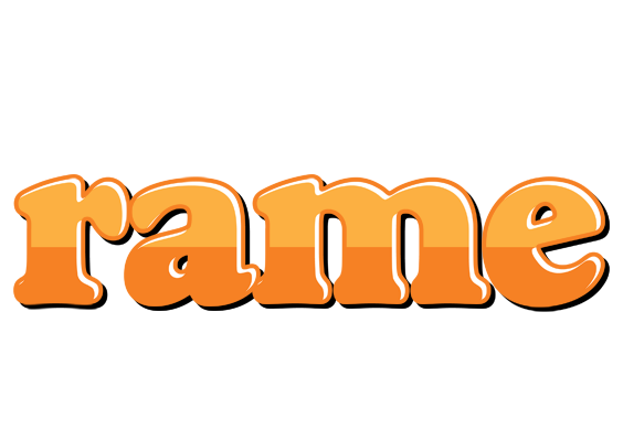 Rame orange logo
