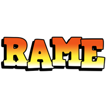 Rame sunset logo