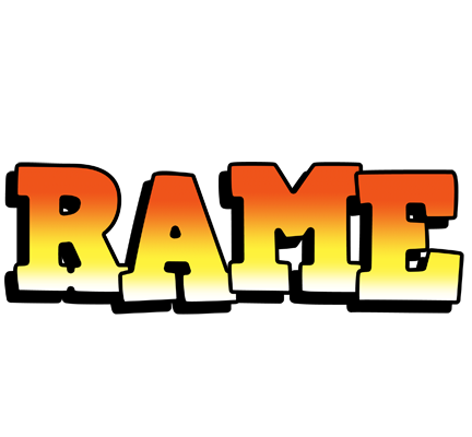 Rame sunset logo