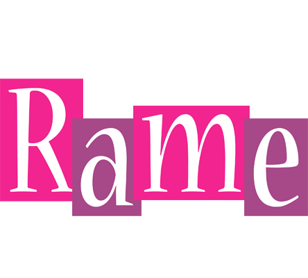 Rame whine logo