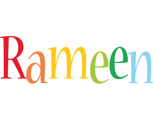 Rameen birthday logo