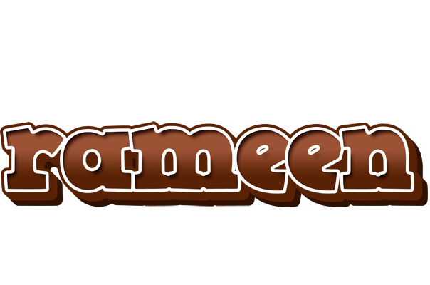 Rameen brownie logo
