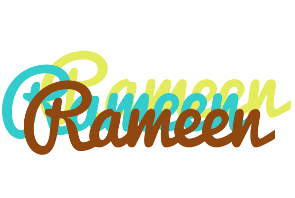 Rameen cupcake logo