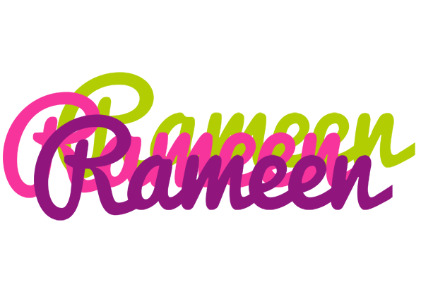 Rameen flowers logo