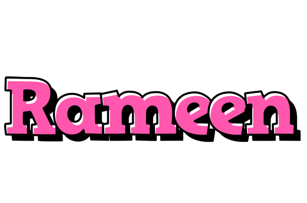 Rameen girlish logo