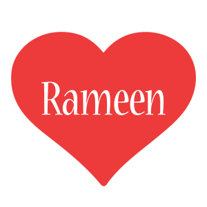 Rameen love logo