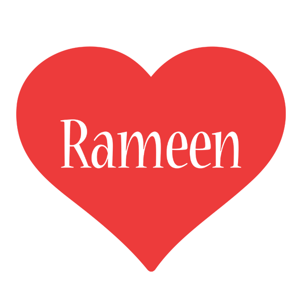 Rameen love logo