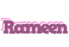 Rameen relaxing logo