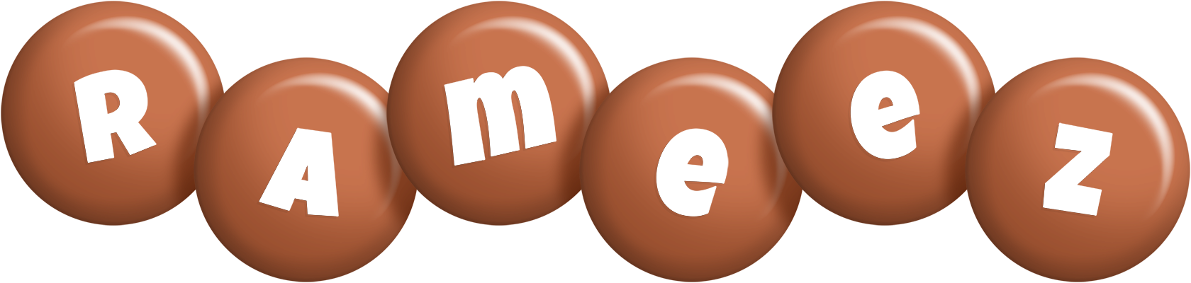 Rameez candy-brown logo