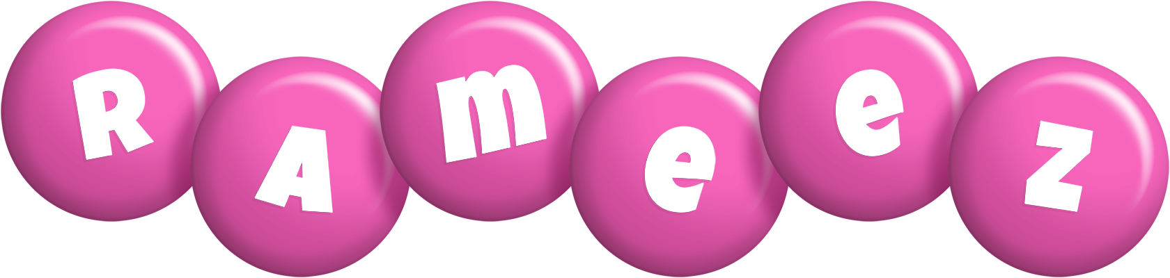 Rameez candy-pink logo