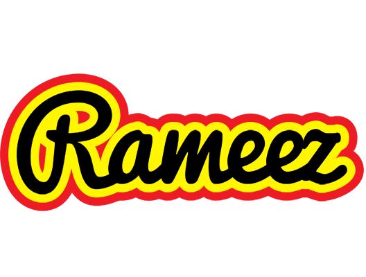 Rameez flaming logo
