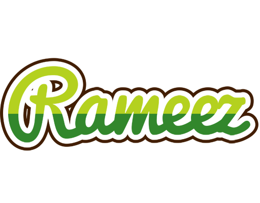 Rameez golfing logo