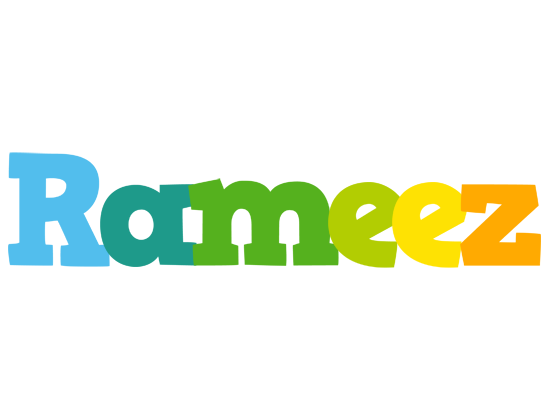 Rameez rainbows logo