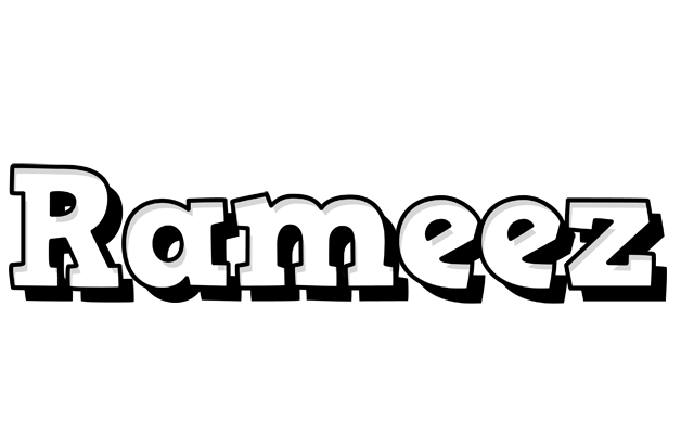 Rameez snowing logo