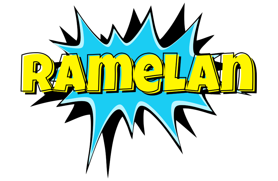 Ramelan amazing logo