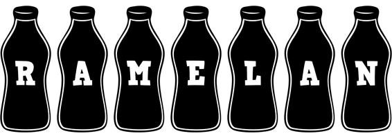 Ramelan bottle logo