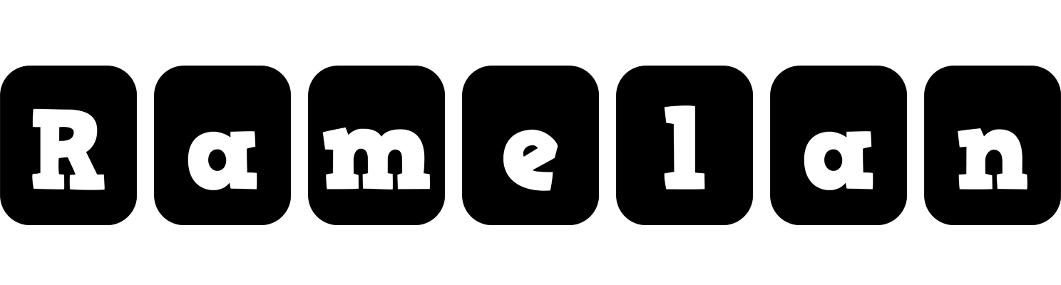 Ramelan box logo
