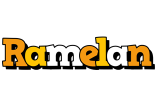 Ramelan cartoon logo