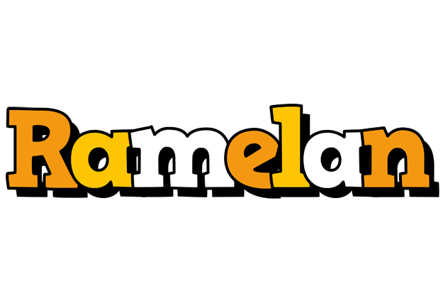 Ramelan cartoon logo