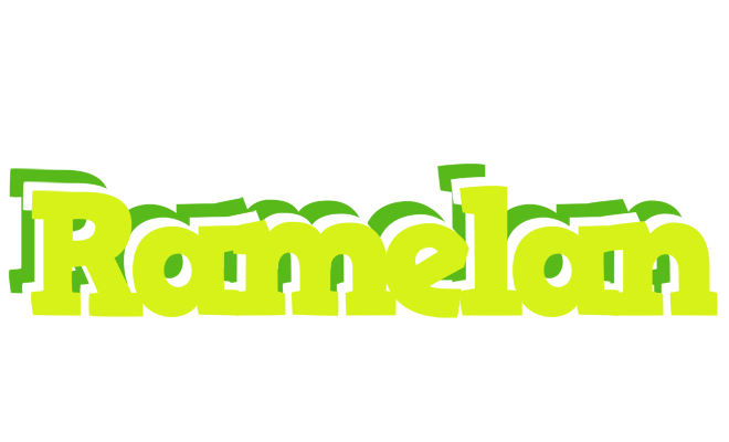 Ramelan citrus logo