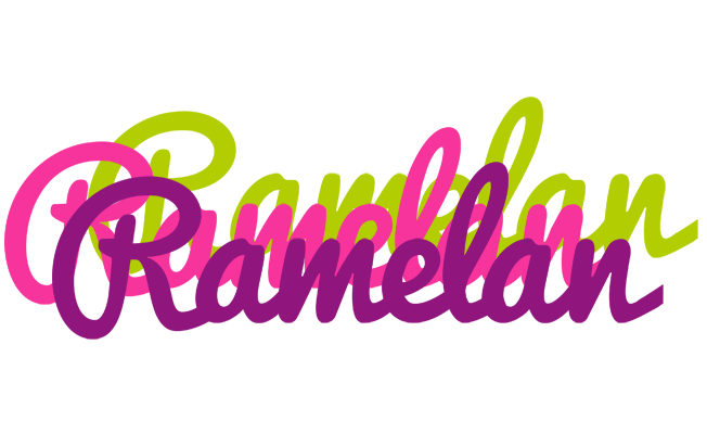 Ramelan flowers logo