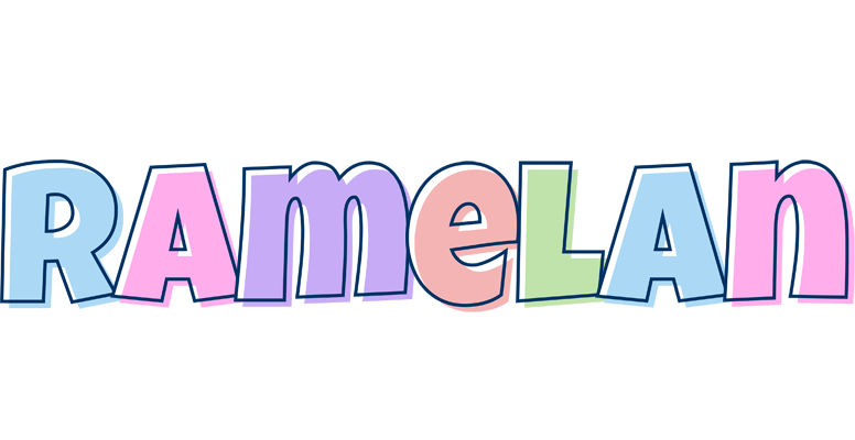 Ramelan pastel logo