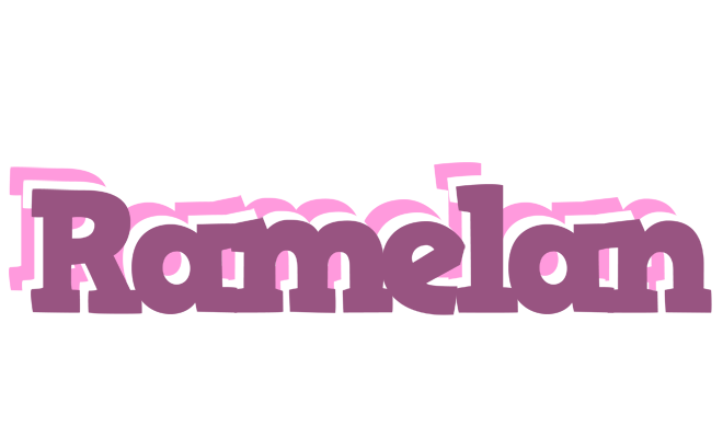 Ramelan relaxing logo