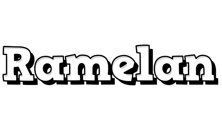 Ramelan snowing logo