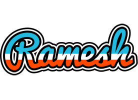 Ramesh Logo Name Logo Generator Popstar Love Panda Cartoon Soccer America Style