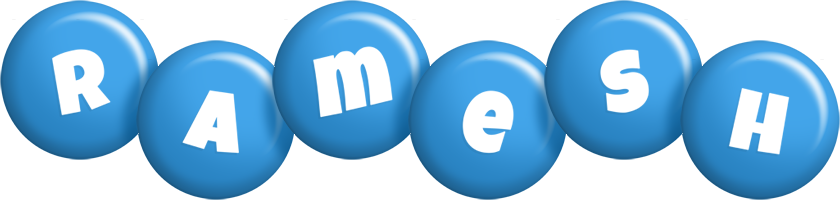 Ramesh candy-blue logo
