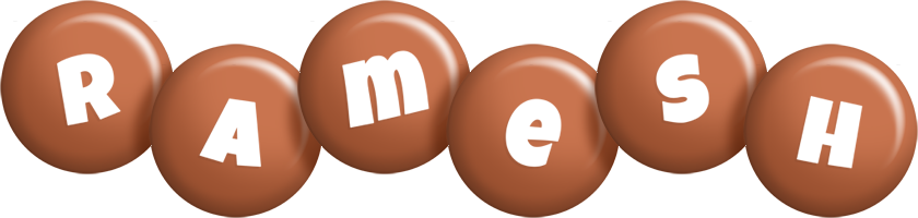 Ramesh candy-brown logo