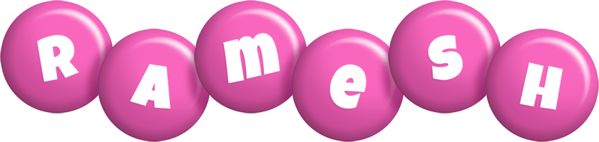 Ramesh candy-pink logo