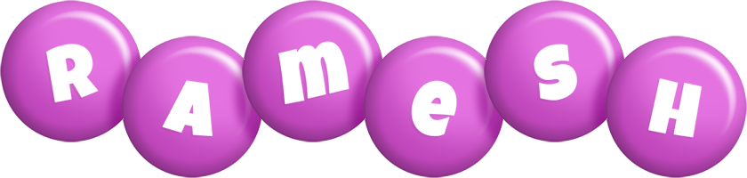 Ramesh candy-purple logo