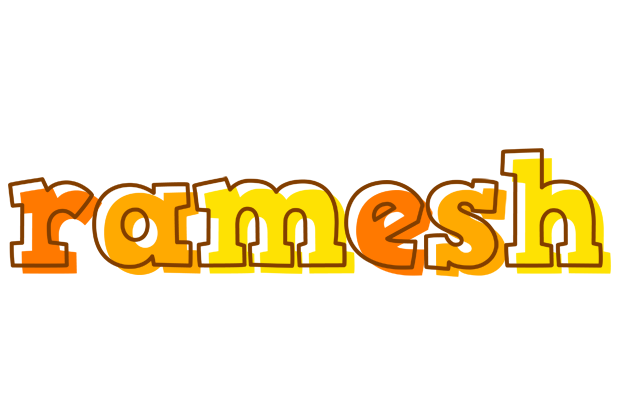 Ramesh desert logo