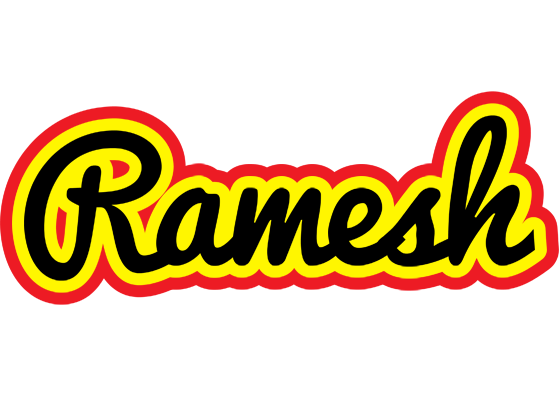 Ramesh flaming logo