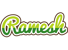 Ramesh golfing logo