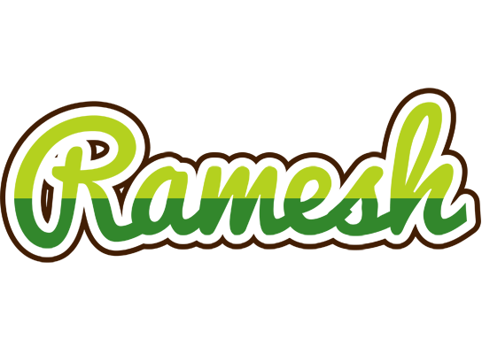 Ramesh golfing logo