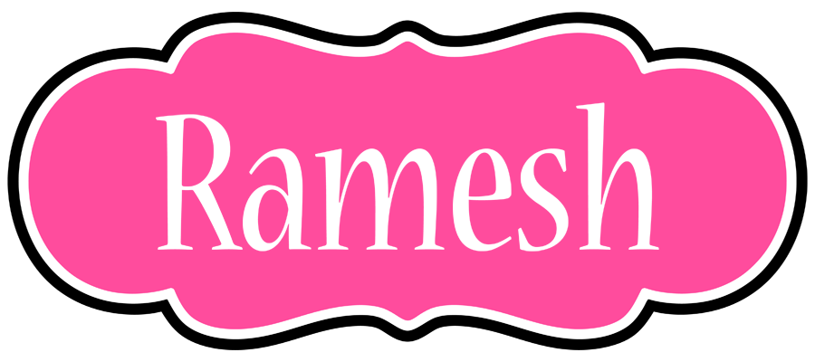 Ramesh invitation logo