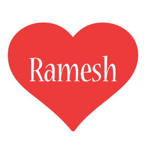 Ramesh love logo