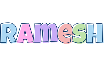Ramesh pastel logo