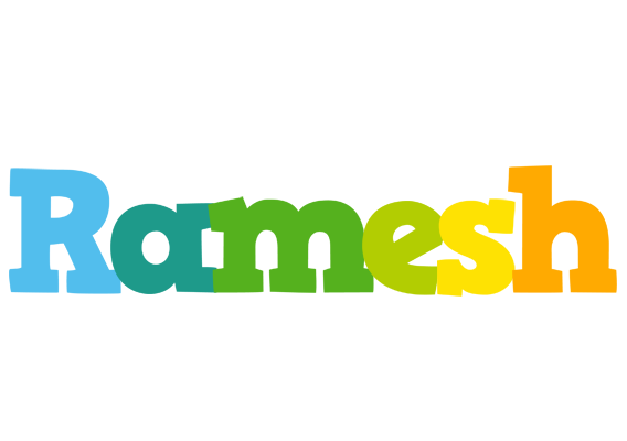 Ramesh rainbows logo