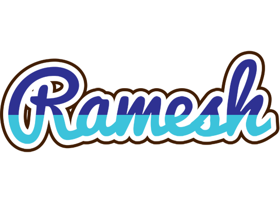 Ramesh raining logo