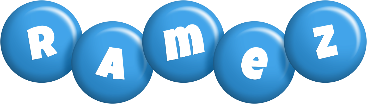 Ramez candy-blue logo