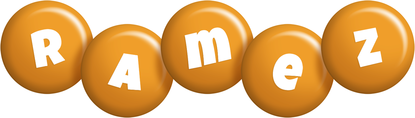Ramez candy-orange logo