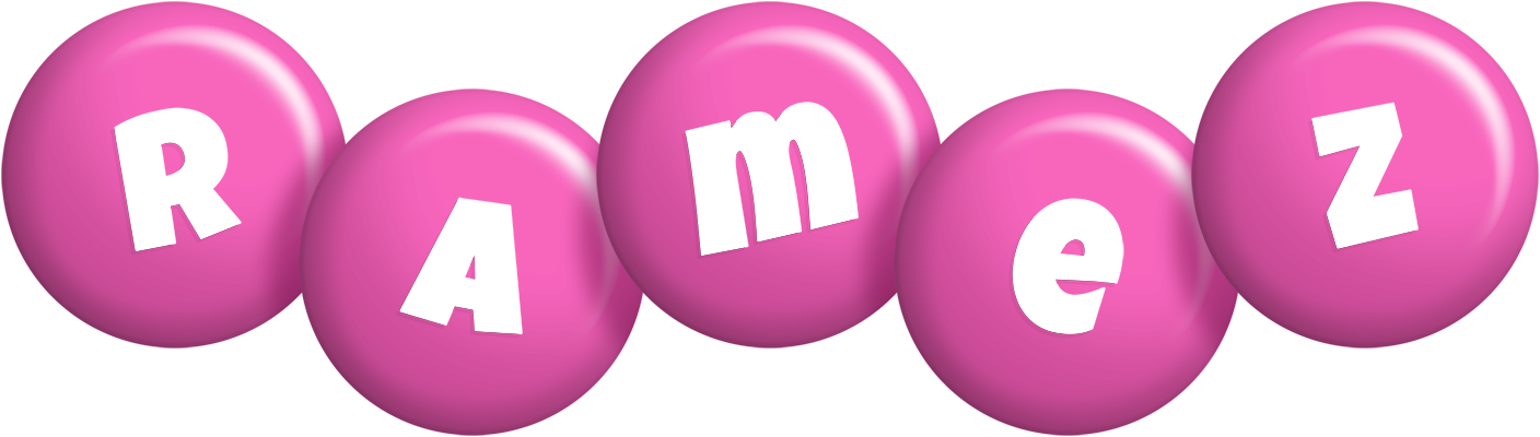 Ramez candy-pink logo