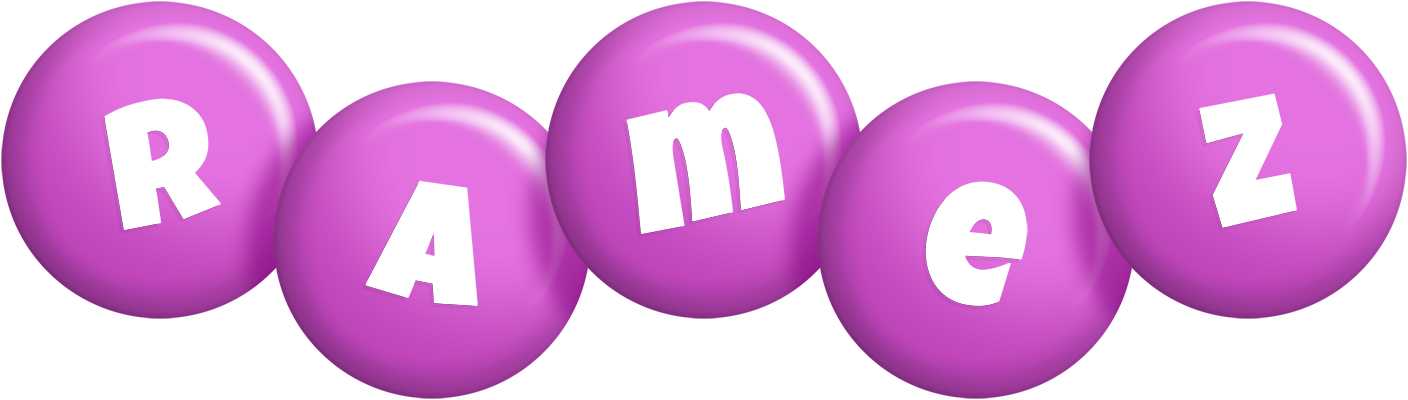 Ramez candy-purple logo