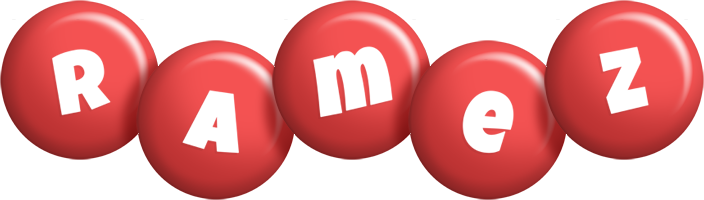 Ramez candy-red logo