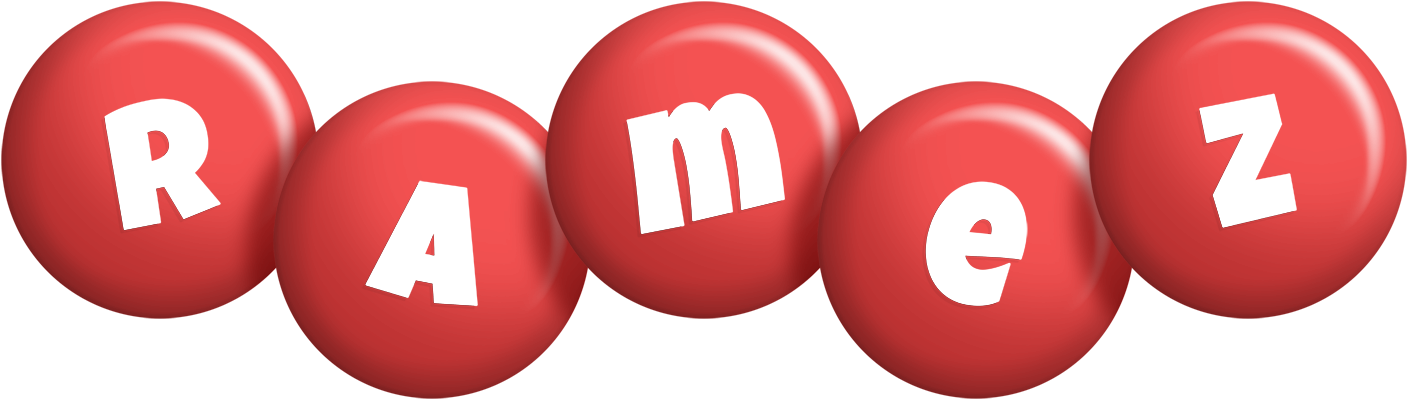 Ramez candy-red logo