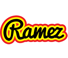 Ramez flaming logo